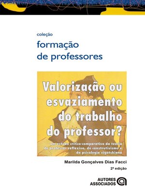 cover image of Valorização ou esvaziamento do trabalho do professor?